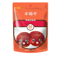 WQMD花蜜家半梅果干酸甜可口108g*3袋