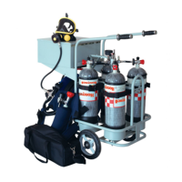 霍尼韦尔 BC1766014 移动小车经济型 （无逃生装置，不含气瓶）手推小车