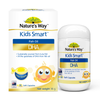 澳洲原装进口佳思敏KIDS SMART DHA 鱼油软胶囊 60粒/瓶