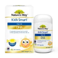 澳洲原装进口佳思敏KIDS SMART DHA 鱼油软胶囊 60粒/瓶