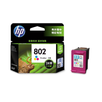 惠普(HP) 802 彩色 墨盒 单个装-(个)