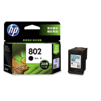 惠普(HP) 802 黑色 墨盒 单个装-(个)
