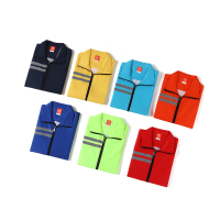 宜虎马甲281拉链口袋反光条款马甲工作服尺码全颜色全