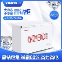 星星(XINGX) 卧式冷柜 226升 晶钻包角 BCD-226GA电器(X)