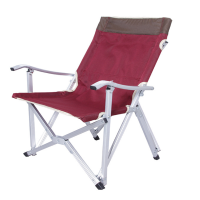 尚喆铝合金牛津布沙滩折叠椅小号K1TY004