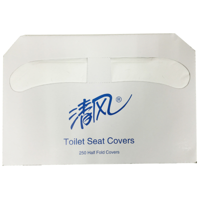 清风1层250张*20盒 盒装马桶坐垫纸