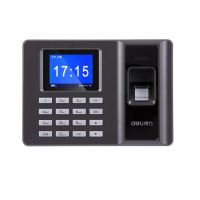 deli 2250Z 指纹识别考勤机 (银黑)