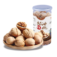 SNWQ花蜜家奶油核桃优选云南纸皮核桃满仁香脆200g*2罐