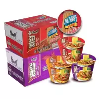 康师傅红烧牛肉面劲爽拉面107g 12桶