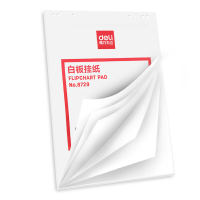 得力8729白板挂纸(25张/件)(单位:件)