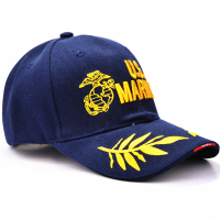 户外鸭舌帽纪念棒球帽 海豹全球鹰纪念款鸭舌帽 蓝色