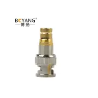博扬 L9母转BNC公头 L9/BNC-KJ 连接器 BY-L9F-Q9M 10个装