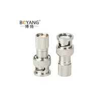 博扬 L9公转BNC公头L9/BNC-JJ SYV-75-2-1连接器10个装