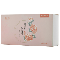 王济德墨红玫瑰花茶12袋/盒 干玫瑰花冠茶