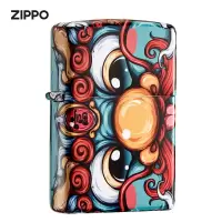 Zippo芝宝打火机防风煤油打火机之宝东来也ZIPPO联名火机—大眼青龙ZCBEC-234 大眼青龙-新机无油
