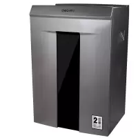 得力 SE661 碎纸机 2级保密碎纸机 办公商用碎纸机 (金属灰)