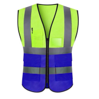 反光背心多色工地施工环卫交通订做印字