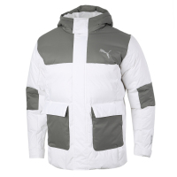 彪马羽绒服男装外套2020冬季新款运动服保暖连帽夹克衫586604