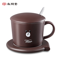 尚朋堂 N01 咖啡色款 暖暖杯加热杯垫 电热55度保温水杯牛奶自动恒温宝底座智能板