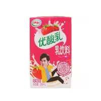 伊利草莓优酸乳250ml