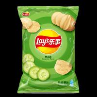[家乐福商品] 乐 事黄瓜味薯片 75克/袋 22/箱