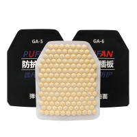 6级NIJ IV级氧化铝+PE防护插板 重量轻