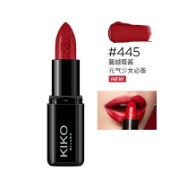 意大利KIKO小黑管4系口红滋润显色 445蔓越莓酱（力推显白）