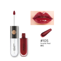 KIKO双头唇釉持久不掉色不沾杯 105绯红
