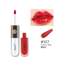 KIKO双头唇釉唇彩持久不掉色不沾杯 107樱桃红