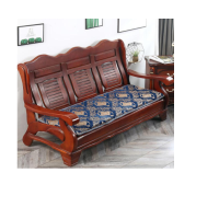 麦森 实木沙发组合 新中式实木客厅家具