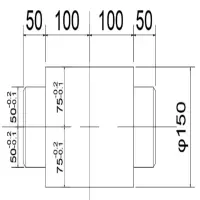 销轴 φ150X300