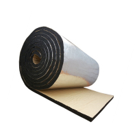 3CM厚度 B1级 带铝箔黑色橡胶保温板 3CM厚度 B1级自粘型 宽1米