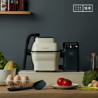 WQMD饭来炒菜机器人多用途锅自动翻炒无油烟精准控温FL-M1301奶贝色