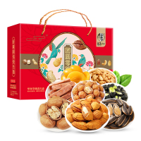 华味亨 团圆零距离坚果礼盒1324g盒装坚果礼盒年货大礼包