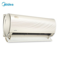 美的(Midea)变频冷暖壁挂式空调新一级能效1.5匹 ECO节能防直吹 单个装