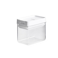 other/其他 400ml 瓣瓣厨房食品密封罐塑料大容量防潮收纳盒五谷杂粮储物罐干货盒 透明色