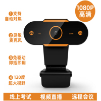 电脑台式高清1080P摄像头,耳机、耳麦组合