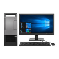 联想台式机 T4900V I7-9700/16G/1T/WIN10/2019 office/23.8/+1660TI