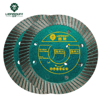 雷蒙 云石片金刚石锯片瓷砖大理石石材切割灰片混凝土开槽云石机切片玻化砖微晶石通用锯片114mm