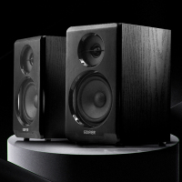 漫步者 R33BT木质蓝牙音箱电脑大功率音响台式笔记本家用桌面低音炮超重低音游戏喇叭客厅电视多媒体影响