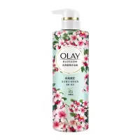 玉兰油(OLAY) 花漾香氛沐浴露和风樱花550克 3瓶装
