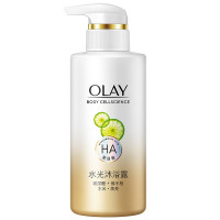 玉兰油(OLAY) 水光沐浴露水光焕亮300ML 3瓶装