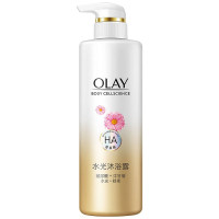 玉兰油(OLAY) 水光沐浴露水光舒柔500ML 3瓶装