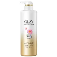 玉兰油(OLAY) 水光沐浴露水光舒柔500ML 3瓶装