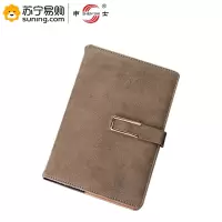 申士(SHEN SHI) 磨皮笔记本 18718 18K 140张 卡其 一本装(5本起发)