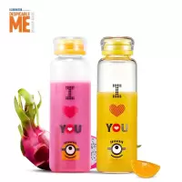 MINIONS 神偷奶爸小黄人 玻璃水杯 MN-JBLB37