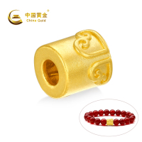 中国黄金 3D足金爱如意串珠