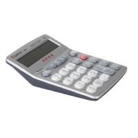 齐心(COMIX)C-888 计算器 中台进宝型 银白色 5台装