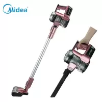 美的(Midea) 无线吸尘器 124A小型强力无绳充电除尘机 吸尘器四重过滤机制