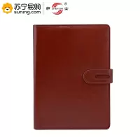 申士(SHEN SHI) 活页皮面笔记本 19225 25K 95张 酒红 一本装(5本起发)